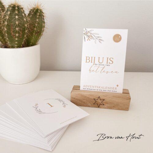 Advent Kerst Christelijk Houten Standaard Christelijke cadeaus Geloof Christelijk Hout