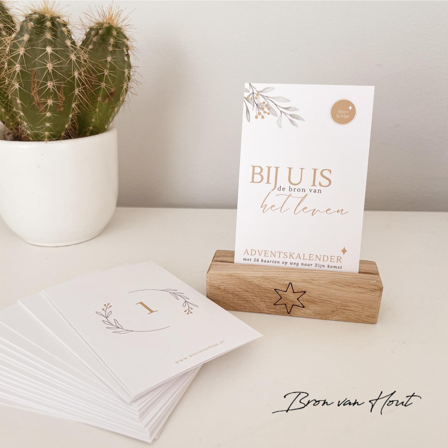 Advent Kerst Christelijk Houten Standaard Christelijke cadeaus Geloof Christelijk Hout