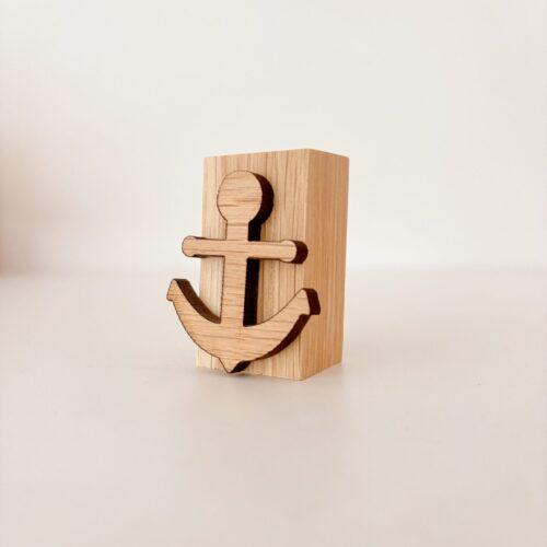 Magneetstandaard hout Anker Jezus Christelijke cadeaus Geloof Christelijk